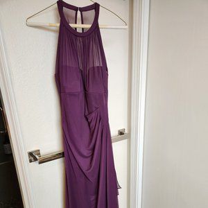 Purple bridesmaid dress size 4